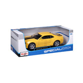 31173 Bburago Maisto - Chevrolet Camaro RS (2010), gialla - 1:18